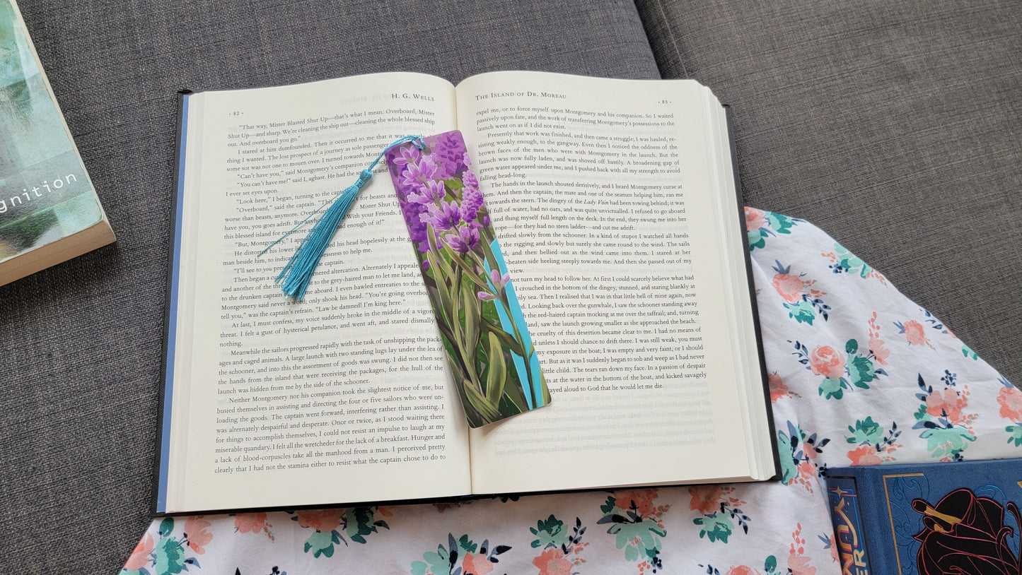 Lavender Bookmarks