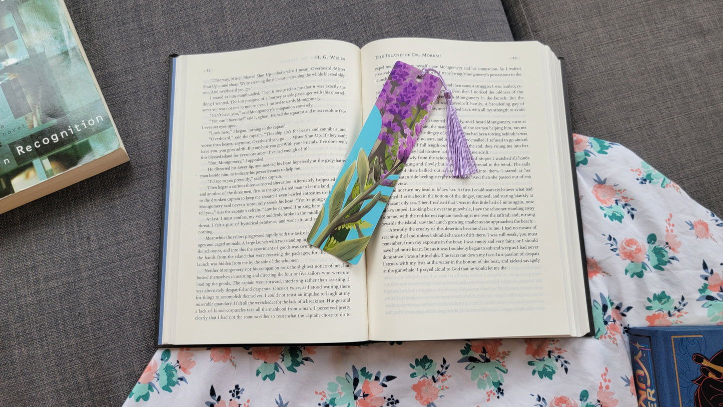 Lavender Bookmarks