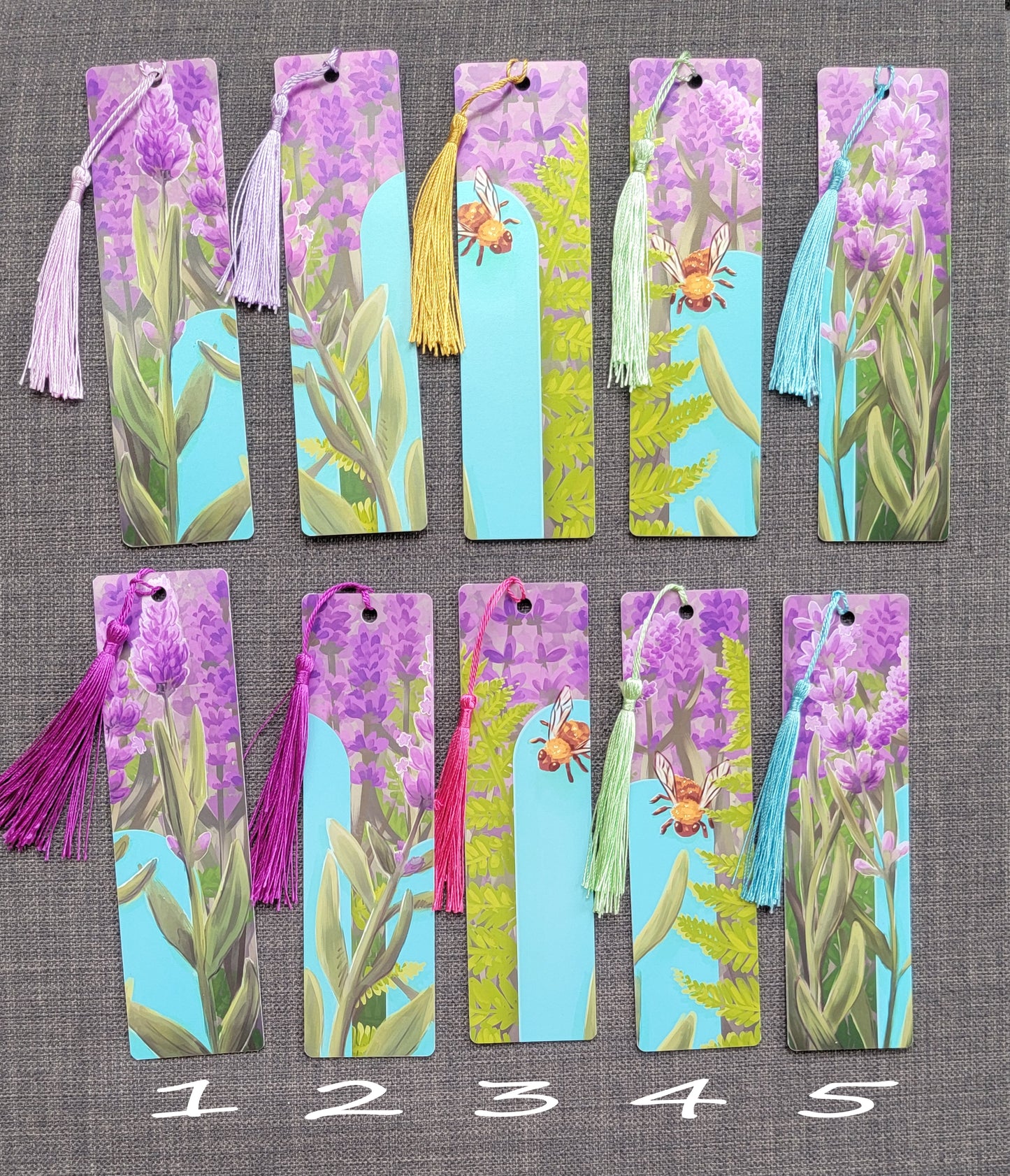 Lavender Bookmarks