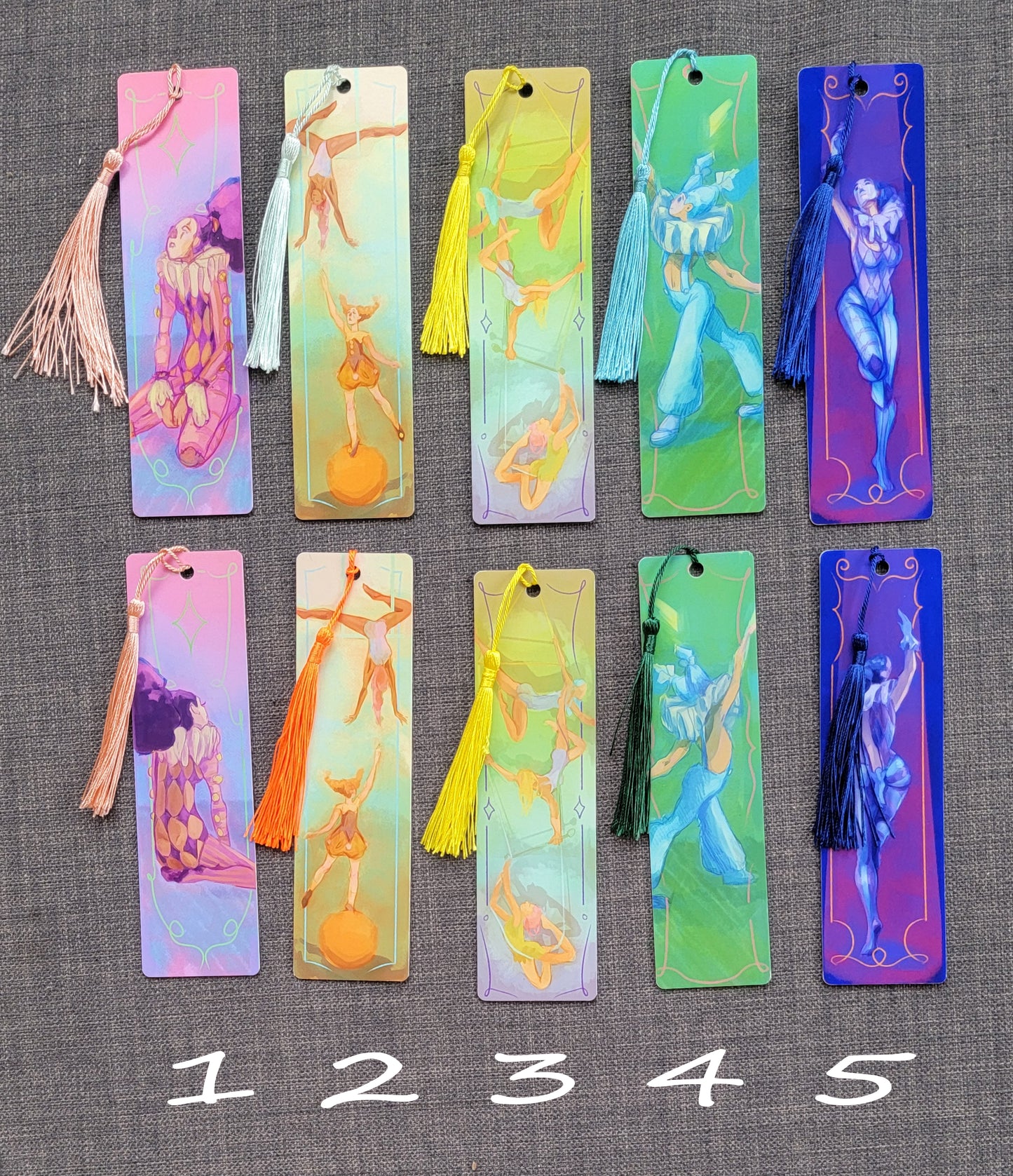Cotton Candy Bookmarks