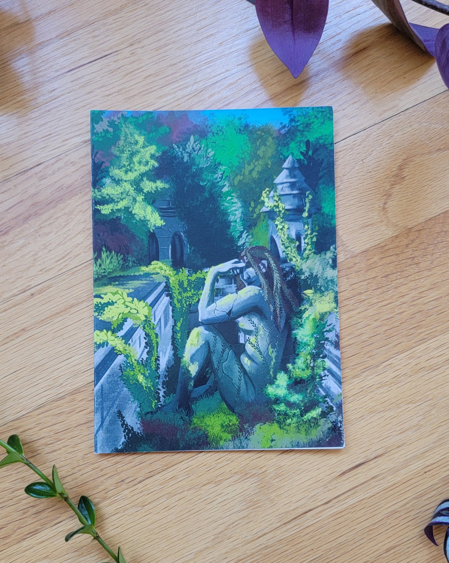 Ruins greeting card