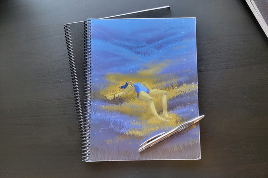 Large Grass Notebook