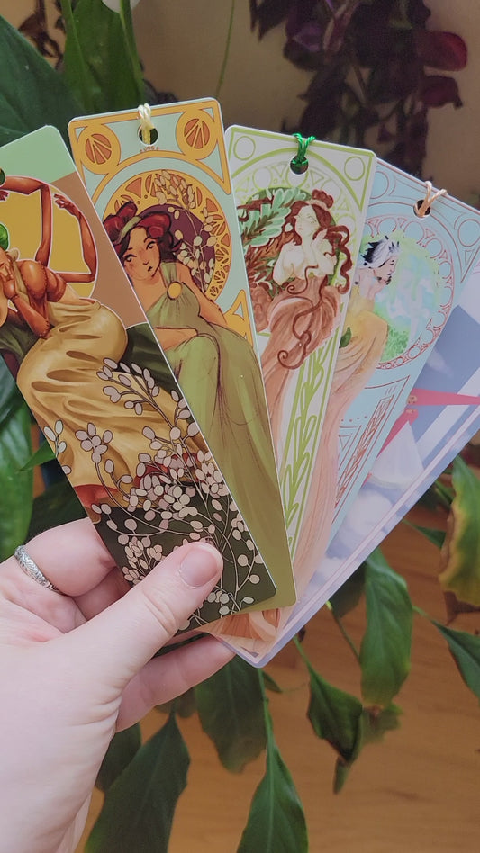 Green Tea Bookmarks