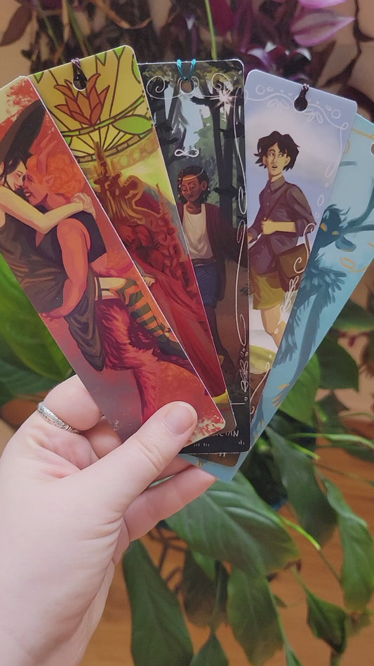 Dark Chocolate Bookmarks