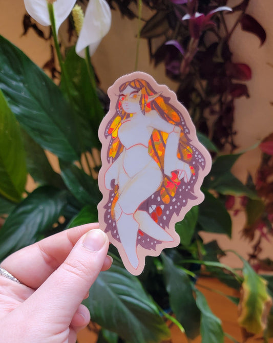 El Sparkly Fairy Sticker